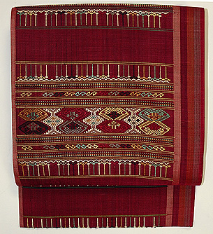 ラオス浮織名古屋帯