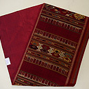 ラオス浮織名古屋帯　帯裏