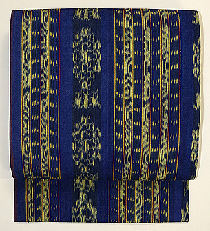 インドネシア　イカット名古屋帯