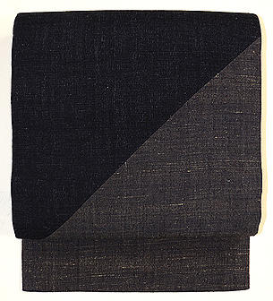 結城縮切継ぎ名古屋帯