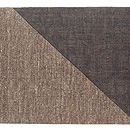 結城縮切継ぎ名古屋帯　前中心