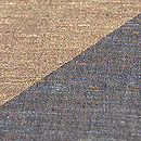 結城縮切継ぎ名古屋帯　質感・風合