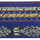 インドネシア　イカット名古屋帯　前中心