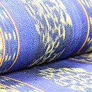 インドネシア　イカット名古屋帯　質感・風合