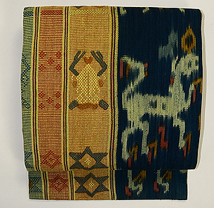 グァテマラ絣名古屋帯