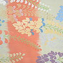 藤尽くしの袋帯　前中心