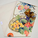 初夏の果物の図名古屋帯　帯裏