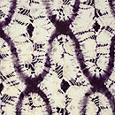 紫根染絞り名古屋帯 質感・風合