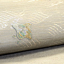 波に千鳥刺繍名古屋帯 質感・風合