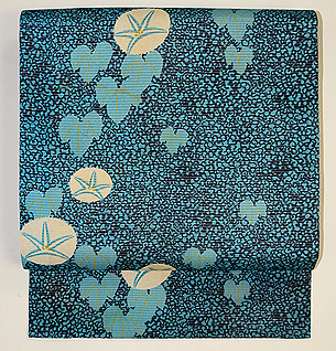 朝顔の夏名古屋帯