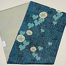 朝顔の夏名古屋帯 帯裏