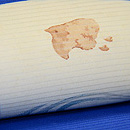 扇面に千鳥の図名古屋帯　質感・風合