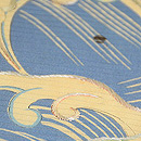 波頭文名古屋帯　質感・風合