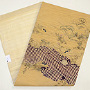 茶屋辻に蛍刺繍名古屋帯　帯裏