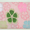 撫子の織名古屋帯 前中心