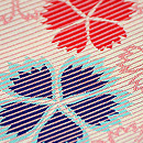 撫子の織名古屋帯 質感・風合