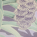 粟の図染め名古屋帯　質感・風合