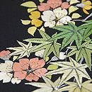 桜楓刺繍塩瀬名古屋帯 質感・風合