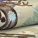 松の刺繍丸帯崩し名古屋帯 質感・風合