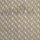 黒猫と弘法麦の刺繍名古屋帯　前中心