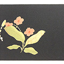 竹かごに春の盛り合わせ名古屋帯 前中心