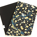 梅にうぐいす名古屋帯 帯裏