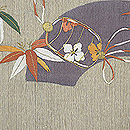 笹に印籠刺繍袋帯 前中心