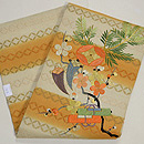 松に宝珠文刺繍名古屋帯 帯裏
