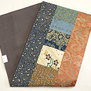 和の寄せ裂名古屋帯　帯裏