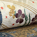 和の寄せ裂名古屋帯　質感・風合