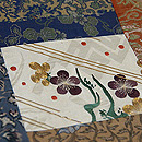 和の寄せ裂名古屋帯　質感・風合