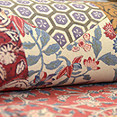 各国の更紗づくし切嵌名古屋帯　質感・風合