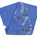 柳に蝙蝠刺繍帯　帯裏