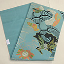 海賦模様絽織名古屋帯　帯裏