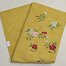 撫子刺繍荒磯文様紗織名古屋帯 帯裏