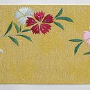 撫子刺繍荒磯文様紗織名古屋帯 前中心