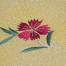 撫子刺繍荒磯文様紗織名古屋帯 質感・風合