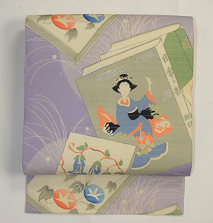 冊子の図単衣名古屋帯