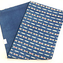 浦野理一 絵巻型染め名古屋帯 帯裏