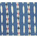 浦野理一 絵巻型染め名古屋帯 前中心