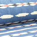 浦野理一 絵巻型染め名古屋帯 質感・風合