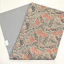 カーネーションの和更紗名古屋帯 帯裏