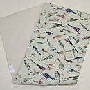 小鳥の染名古屋帯 帯裏