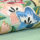 花筏の単衣名古屋帯 質感・風合