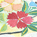 花筏の単衣名古屋帯 質感・風合