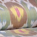 ウズベキスタン・アドラス羽織 質感・風合