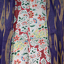 ウズベキスタン・アドラス羽織 羽裏