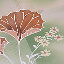 つわぶきの付下　質感・風合