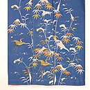 雪持ち笹に鳳凰江戸衣装直し訪問着　上前