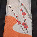 楽器尽くしの黒羽織　羽裏